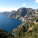Costiera amalfitana veduta panoramica
