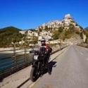 Moto a Castel di Tora
