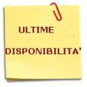 AVVISO ULTIME DISPONIBILITA'