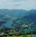 Vista aerea del lago.