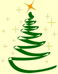 Albero di Natale stilizzato.