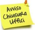 chiusura uffici