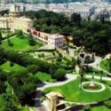 i Giardini Vaticani visti dall'alto