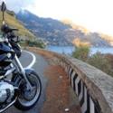 in moto in Costiera