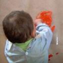 bimbi e pittura