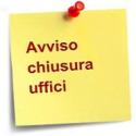Chiusura uffici