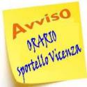 ORARIO VICENZA