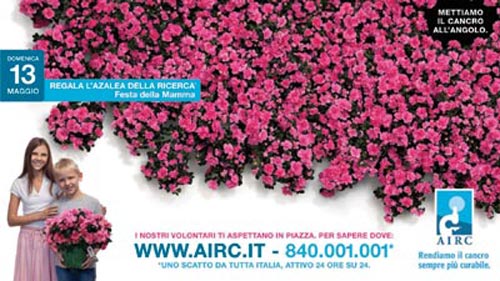 Locandina AIRC 13 maggio